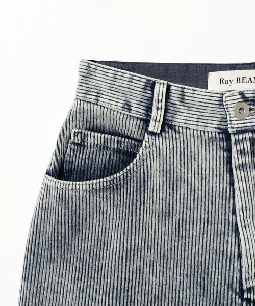 Ray BEAMS（レイビームス）の「コーデュロイ 5ポケット ワイド パンツ（その他パンツ・レディース・ダークブラウン/ライトブルー・0/1）」の8枚目の写真