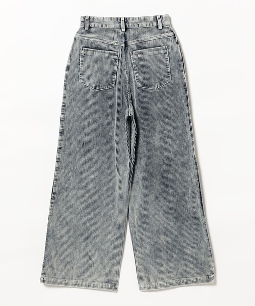 Ray BEAMS（レイビームス）の「コーデュロイ 5ポケット ワイド パンツ（その他パンツ・レディース・ダークブラウン/ライトブルー・0/1）」の15枚目の写真