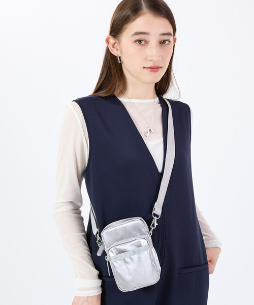 MINI PHONE BAG フロストシルバーシャイン（ショルダーバッグ