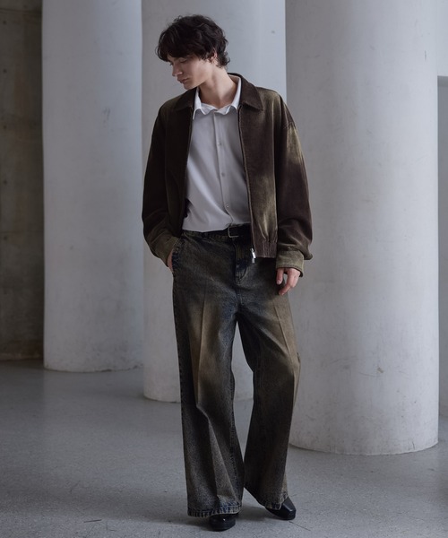 CLEL（クレイル）の「【CLEL】Antique Design Corduroy Blouson