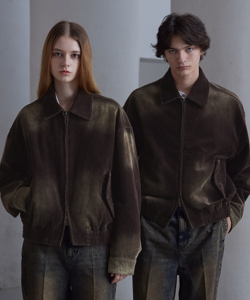 CLEL（クレイル）の「【CLEL】Antique Design Corduroy Blouson / アンティークデザイン コーデュロイブルゾン（ブルゾン・メンズ・ブラウン/ブラック/ネイビー・L/M/S/XS）」の16枚目の写真