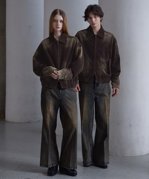 CLEL（クレイル）の「【CLEL】Antique Design Corduroy Blouson / アンティークデザイン コーデュロイブルゾン（ブルゾン・メンズ・ブラウン/ブラック/ネイビー・L/M/S/XS）」の18枚目の写真