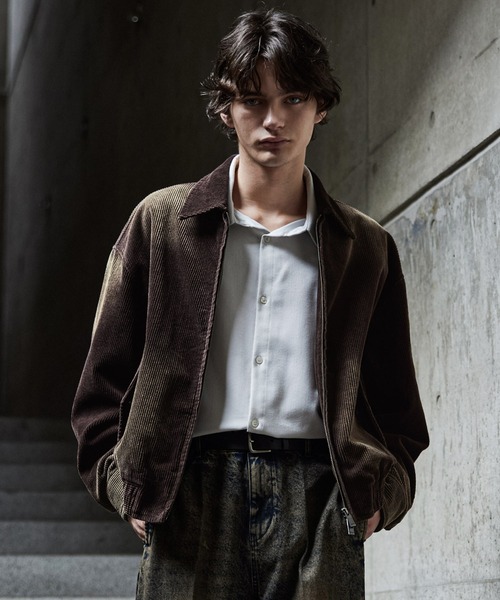CLEL（クレイル）の「【CLEL】Antique Design Corduroy Blouson
