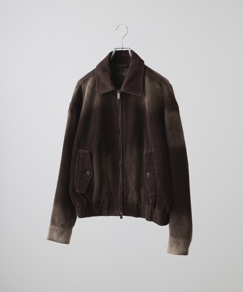 vintage corduroy jacket / blouson / 短丈 Men's Olive Voyager Corduroy Jacket | Cordings US