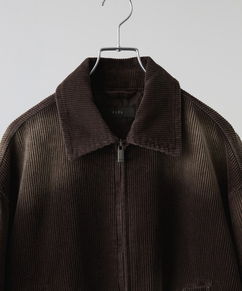 セール】【CLEL】Antique Design Corduroy Blouson / アンティーク