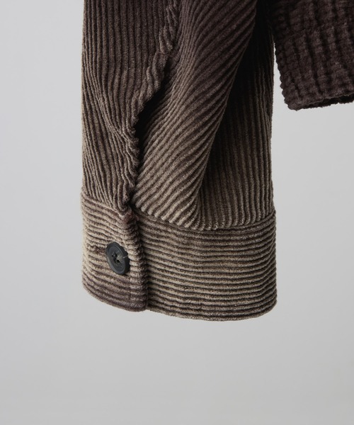 CLEL（クレイル）の「【CLEL】Antique Design Corduroy Blouson / アンティークデザイン コーデュロイブルゾン（ブルゾン・メンズ・ブラウン/ブラック/ネイビー・L/M/S/XS）」の5枚目の写真