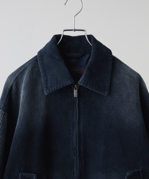 CLEL】Antique Design Corduroy Blouson / アンティークデザイン