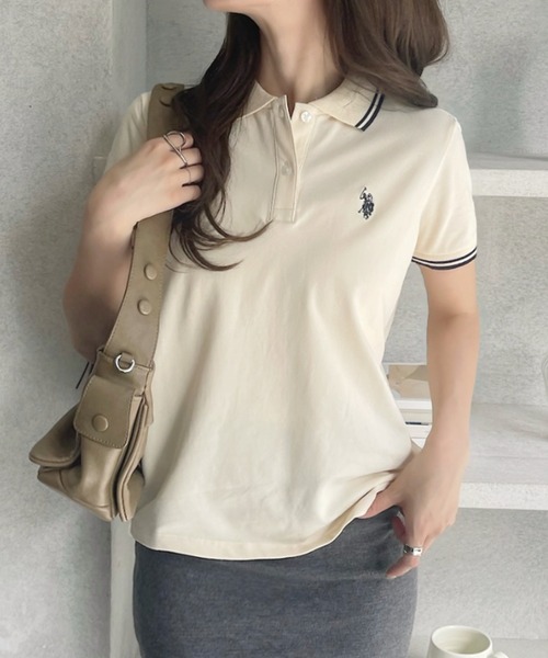 セール】【U.S. POLO ASSN】鹿子 ポロシャツ（ポロシャツ