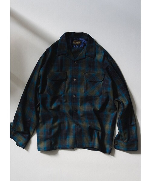 別注】PENDLETON / Crafted in Japan Open Collar Shirt（シャツ