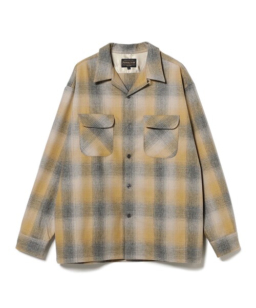 別注】PENDLETON / Crafted in Japan Open Collar Shirt（シャツ