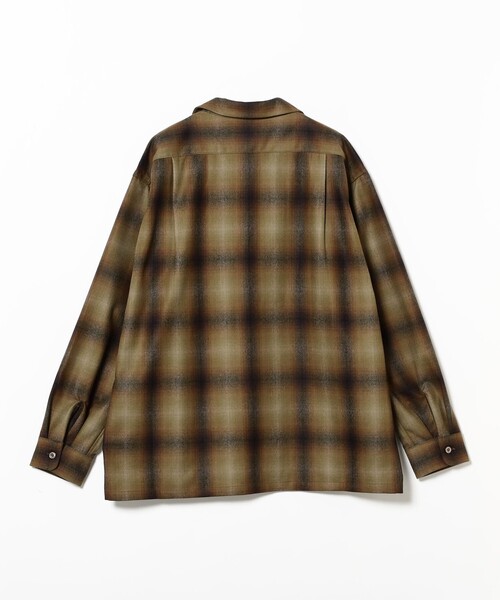 セール】【別注】PENDLETON / Crafted in Japan Open Collar Shirt