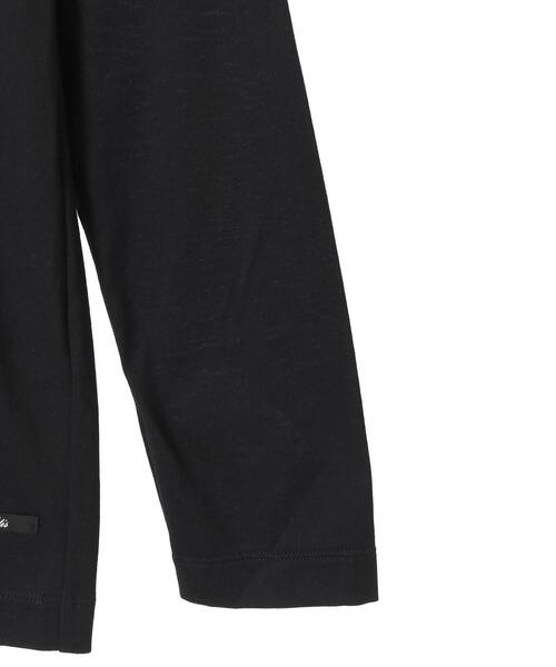 Tiara(ティアラ)の「【Bilitis dix-sept ans/ビリティス・ディセッタン】Tulle Collar Long T(Tシャツ/カットソー・レディース・ブラック/ホワイト・FREE)」の5枚目の写真