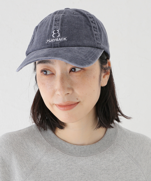SLOBE IENA(スローブイエナ)の「PLAY BACK BALLCAP キャップ(キャップ・レディース・ボルドー/ネイビー・FREE)」の16枚目の写真