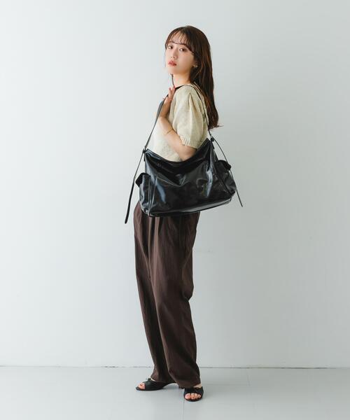 RODE SKO（ロデスコ）の「『WEB限定』ポケットワンショルダーバッグ（ショルダーバッグ・レディース・ブラック/ブラウン・ONE）」の7枚目の写真