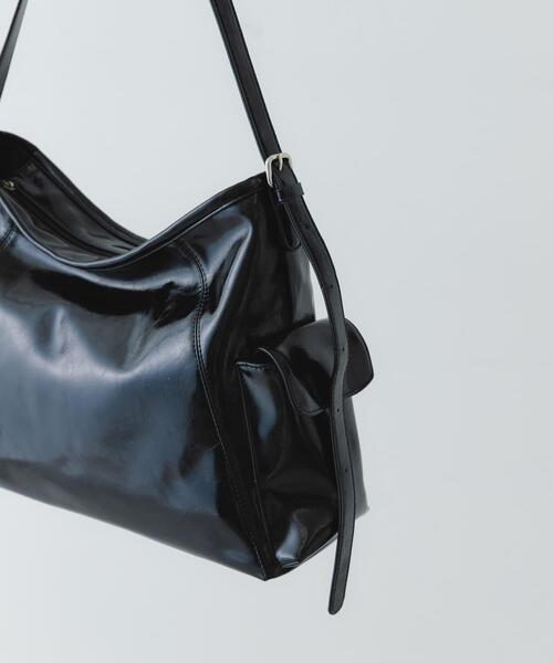 RODE SKO（ロデスコ）の「『WEB限定』ポケットワンショルダーバッグ（ショルダーバッグ・レディース・ブラック/ブラウン・ONE）」の6枚目の写真