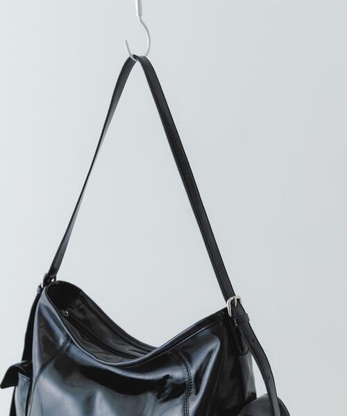 RODE SKO（ロデスコ）の「『WEB限定』ポケットワンショルダーバッグ（ショルダーバッグ・レディース・ブラック/ブラウン・ONE）」の5枚目の写真