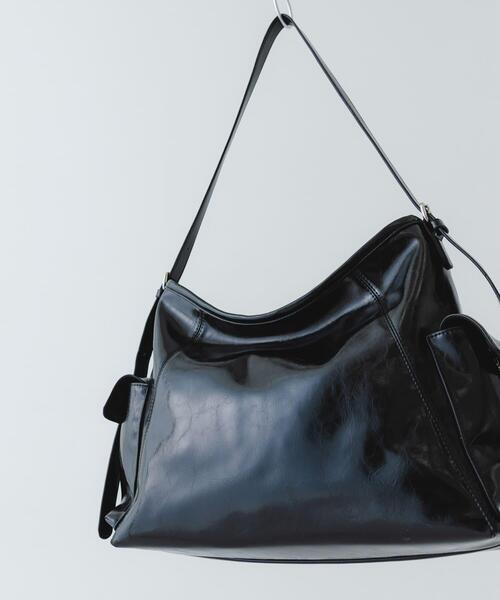 RODE SKO（ロデスコ）の「『WEB限定』ポケットワンショルダーバッグ（ショルダーバッグ・レディース・ブラック/ブラウン・ONE）」の4枚目の写真