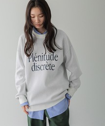 LOWRYS FARM | 【LFM(U)】ロゴジャガードニットプルオーバー　595636(ニット/セーター)