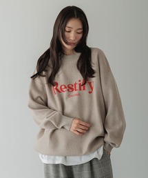 LOWRYS FARM（ローリーズファーム）の「【LFM(U)】ロゴジャガードニットプルオーバー　595636（ニット/セーター・メンズ）」