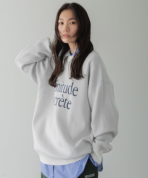 セール】【LFM(U)】ロゴジャガードニットプルオーバー 595636（ニット