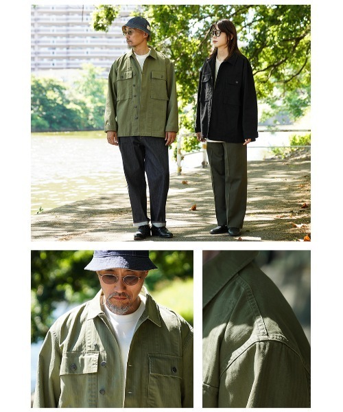 米軍 1940's U.S.ARMY M-43 HBT コンバットジャケット WAIPER