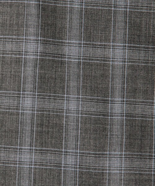 EDITION（エディション）の「Super140's ウールトロピカル チェックオーバーサイズドジャケット（テーラードジャケット・レディース・グレー系その他・34/36）」の14枚目の写真