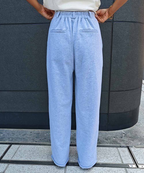 esutoreja(エストレジャ)の「スウェットセンタープレスパンツ(スウェットパンツ・レディース・グレー/ブラック/オートミール・FREE)」の17枚目の写真