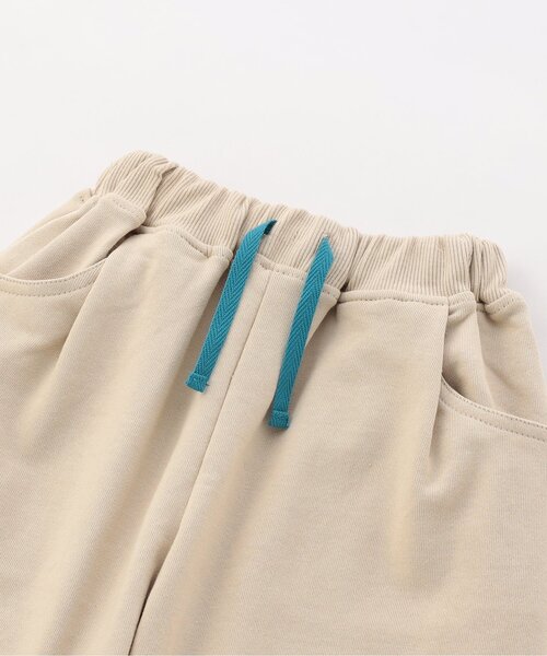 BREEZE（ブリーズ）の「【セットアップ可】バレルシルエットタックパンツ_ジュニア対応（スウェットパンツ・キッズ・グレー/ベージュ/チャコール・90/100/110/120/130/140/150/160）」の6枚目の写真