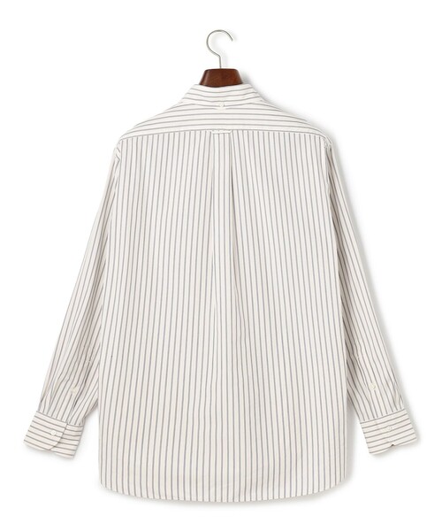 J.PRESS(ジェイプレス)の「【SUPIMAコットン使用】マルチストライプブロードシャツ / B.D.(シャツ/ブラウス・メンズ・アイボリー系1・LARGE/X-LARGE/MEDIUM)」の2枚目の写真