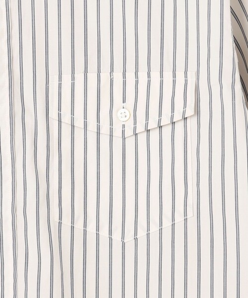 J.PRESS(ジェイプレス)の「【SUPIMAコットン使用】マルチストライプブロードシャツ / B.D.(シャツ/ブラウス・メンズ・アイボリー系1・LARGE/X-LARGE/MEDIUM)」の7枚目の写真