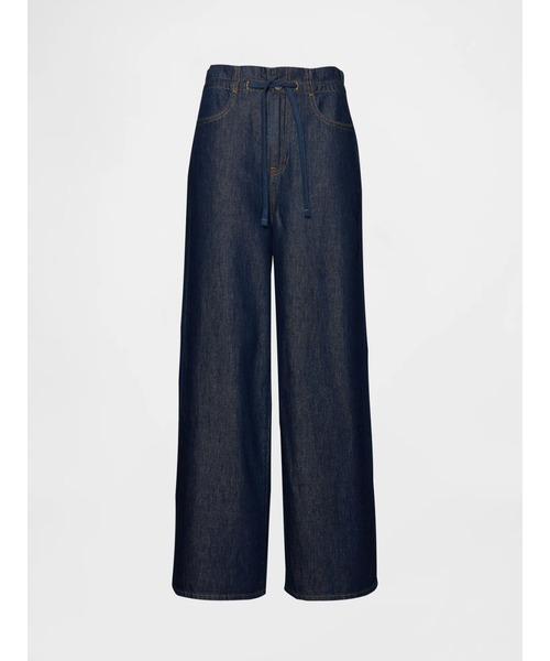 GAP（ギャップ）の「ハイライズ スーパーライト プルオン バギーデニム（デニムパンツ・レディース・インディゴブルー・XS/S/M/L/XXS）」の4枚目の写真