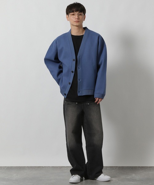 LAKOLE（ラコレ）の「フロントデザインデニムパンツ / 589860（デニムパンツ・メンズ・ブラック/ブルー/グレー・LARGE/MEDIUM/SMALL）」の4枚目の写真