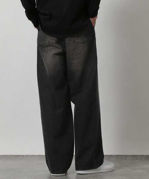 LAKOLE（ラコレ）の「フロントデザインデニムパンツ / 589860（デニムパンツ・メンズ・ブラック/ブルー/グレー・LARGE/MEDIUM/SMALL）」の6枚目の写真