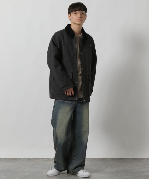 LAKOLE（ラコレ）の「フロントデザインデニムパンツ / 589860（デニムパンツ・メンズ・ブラック/ブルー/グレー・LARGE/MEDIUM/SMALL）」の10枚目の写真