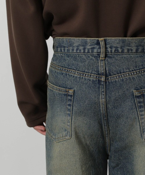 LAKOLE（ラコレ）の「フロントデザインデニムパンツ / 589860（デニムパンツ・メンズ・ブラック/ブルー/グレー・LARGE/MEDIUM/SMALL）」の21枚目の写真