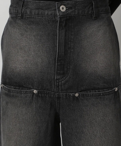 LAKOLE（ラコレ）の「フロントデザインデニムパンツ / 589860（デニムパンツ・メンズ・ブラック/ブルー/グレー・LARGE/MEDIUM/SMALL）」の22枚目の写真