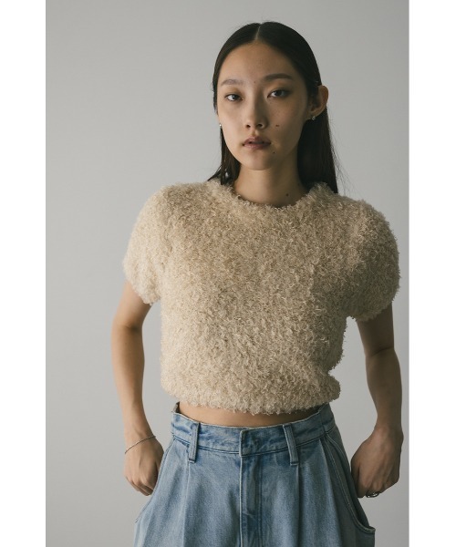 STYLEMIXERスタイルミキサー　フラッフィーファーニット STYLEMIXER | フラッフィーファーニット (ニット ) |SHEL'TTER