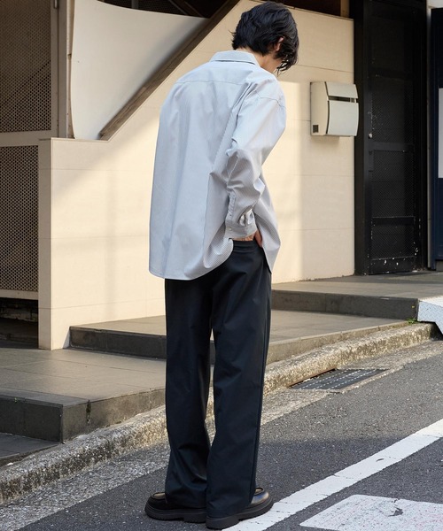 イージーケア/UVカット>ワンタック ファンクショナルファブリック