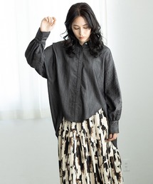 ドルマンデニムシャツ