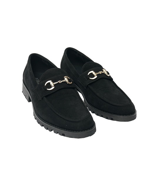 grounds ブラック スウェード ローファー MOOPIE LOAFER - BROWN SUEDE / BROWN (ムーピーローファー - ブラウン