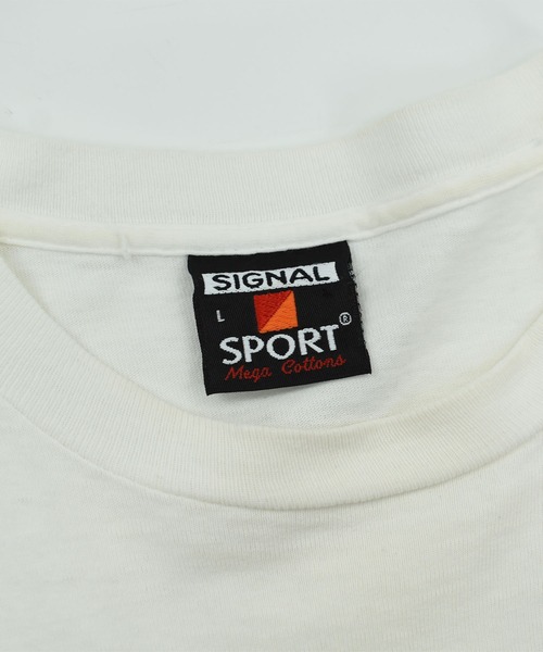 VINTAGE(ヴィンテージ)の「【USED】90’s SIGNAL SPORTS “RAINFOREST” アニマル Tシャツ USA製(Tシャツ/カットソー・メンズ・ホワイト・LARGE)」の7枚目の写真