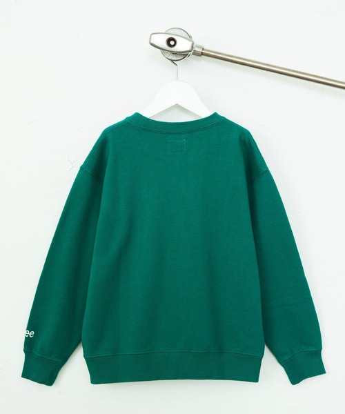 Lee（リー）の「Lee/リー【110-150cm】キッズ デニムロゴパッチスウェット（スウェット・キッズ・オフホワイト/レッド/グリーン・130/140/150/120/110）」の22枚目の写真
