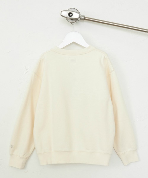 Lee（リー）の「Lee/リー【110-150cm】キッズ デニムロゴパッチスウェット（スウェット・キッズ・オフホワイト/レッド/グリーン・130/140/150/120/110）」の11枚目の写真