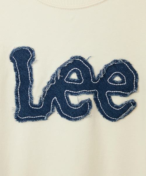 Lee（リー）の「Lee/リー【110-150cm】キッズ デニムロゴパッチスウェット（スウェット・キッズ・オフホワイト/レッド/グリーン・130/140/150/120/110）」の10枚目の写真