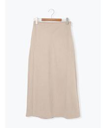 スウェード調バイアススカート《2025autumn catalog item》