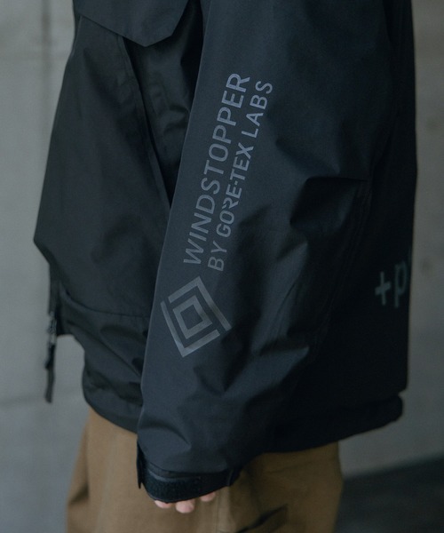 RATTLE TRAP(ラトルトラップ)の「【+phenix / プラスフェニックス別注】フィッシャーマンフードダウンジャケット(ダウンジャケット/コート・メンズ・ブラック・L/M)」の12枚目の写真