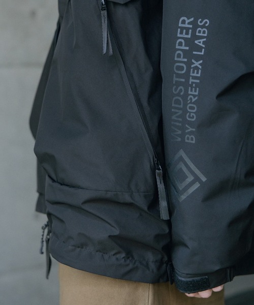 RATTLE TRAP(ラトルトラップ)の「【+phenix / プラスフェニックス別注】フィッシャーマンフードダウンジャケット(ダウンジャケット/コート・メンズ・ブラック・L/M)」の14枚目の写真