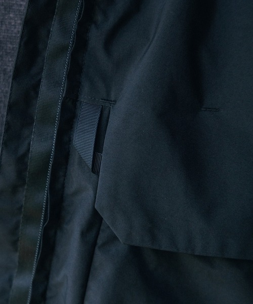 RATTLE TRAP(ラトルトラップ)の「【+phenix / プラスフェニックス別注】フィッシャーマンフードダウンジャケット(ダウンジャケット/コート・メンズ・ブラック・L/M)」の11枚目の写真