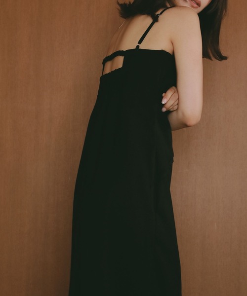 N WITH.(エヌウィズ)の「キャミソールワンピース(ワンピース・レディース・グレー/ブラック・MEDIUM/SMALL)」の19枚目の写真