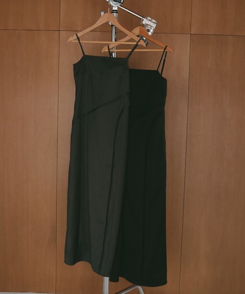 N WITH.(エヌウィズ)の「キャミソールワンピース(ワンピース・レディース・グレー/ブラック・MEDIUM/SMALL)」の12枚目の写真